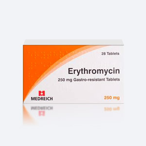 Antibiotikum Erythromycin in Unserer Apohheke