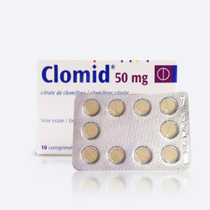 Bild einer Clomid (Clomifen) 50mg Packung