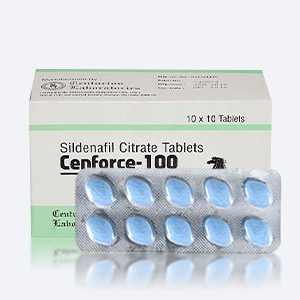 Verpackungsart von Cenforce (Sildenafil) 100mg Tabletten
