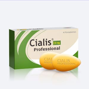 Verpackung von Cialis Professional Pillen