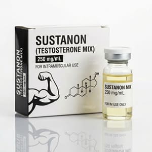 Sustanon Verpackung mit Injektionsflakon
