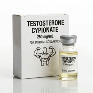 Testosteron Cypionat Verpackung mit Injektionsflakon