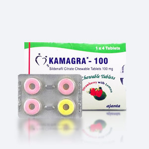 Blister und Packet von Kamagra Polo 100mg
