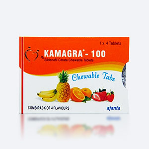 Kamagra Soft Tabs Packung mit Pillen